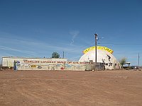 USA - Meteor City AZ - Closed Trading Post & Route 66 Map (27 Apr 2009)